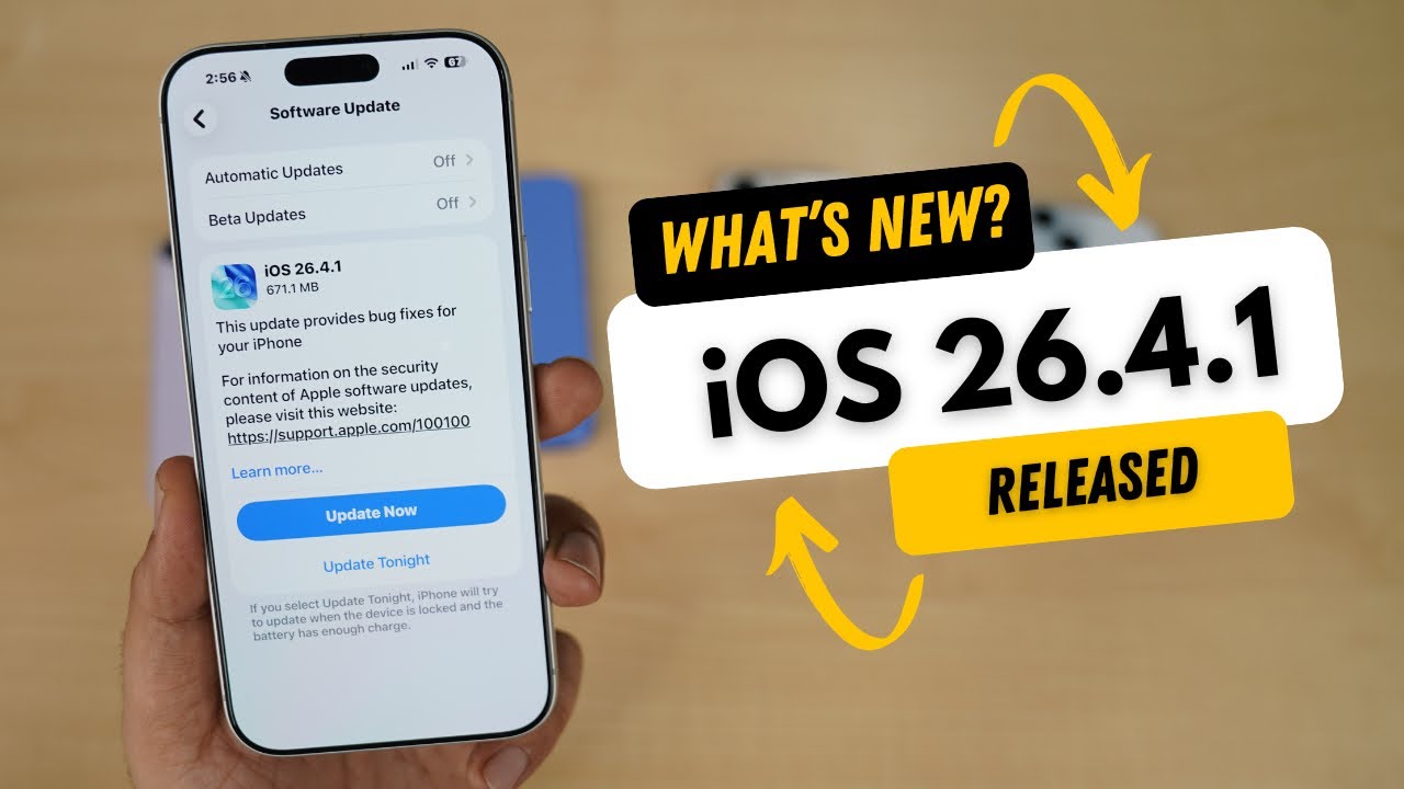 iOS 26.4.1 Released | What's New? 