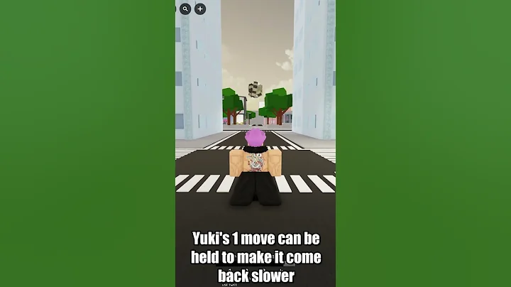 YUKI TECH (Jujutsu Shenanigans) #jujutsushenanigans #jjs #roblox #anime