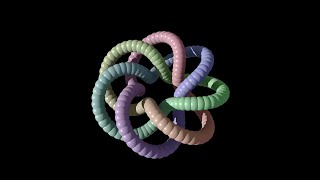 Procedural geometry: (3,7)-torus knot