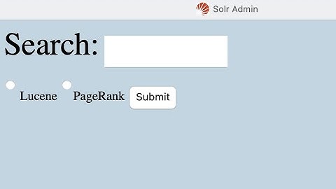 CSCI 572 -- HW 5 Search Engine Demo Video