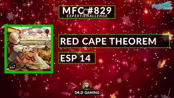 Red Cape Theorem ESP MFC #829 DDR A20+ 2020