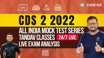 All India Mock Test Series | Free 15-Day CDS 2 2022 Crash Course | Tandav Classes | Quasif Ansari