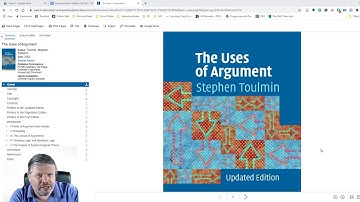 What is the Warrant in the Toulmin Model of Argumentation?