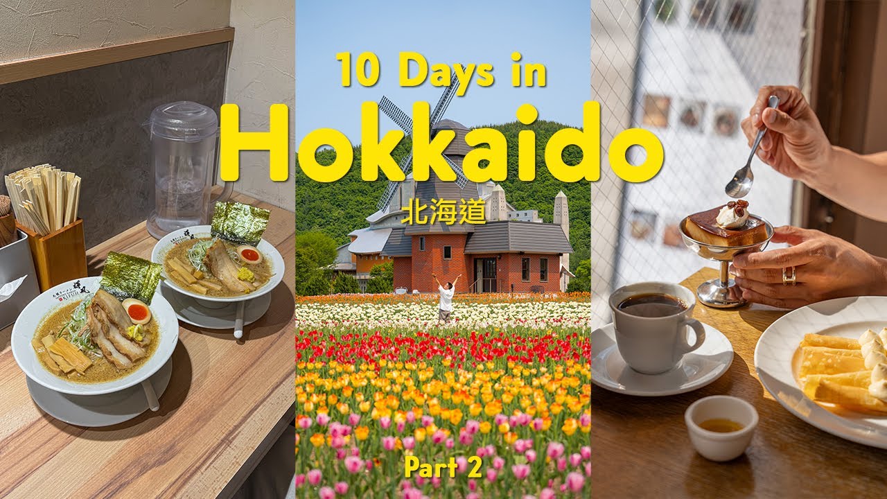 10 days in Hokkaido 🇯🇵 北海道(best local food, secret photo spot, aesthetic cafe) | part 2 | japan trip