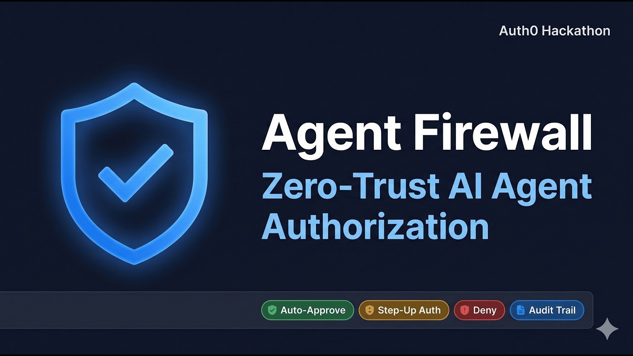 Agent Firewall - Zero-Trust Authorization for AI Agents | Auth0 ...