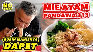 Kulidel Mie Ayam Pandawa 313  Mie Nya Kecil Dan Pipih