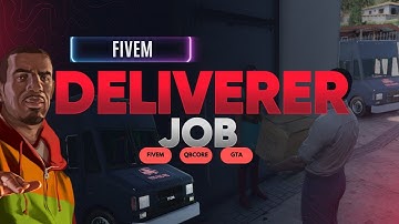 fivem delivery job V2  | QBCore Script
