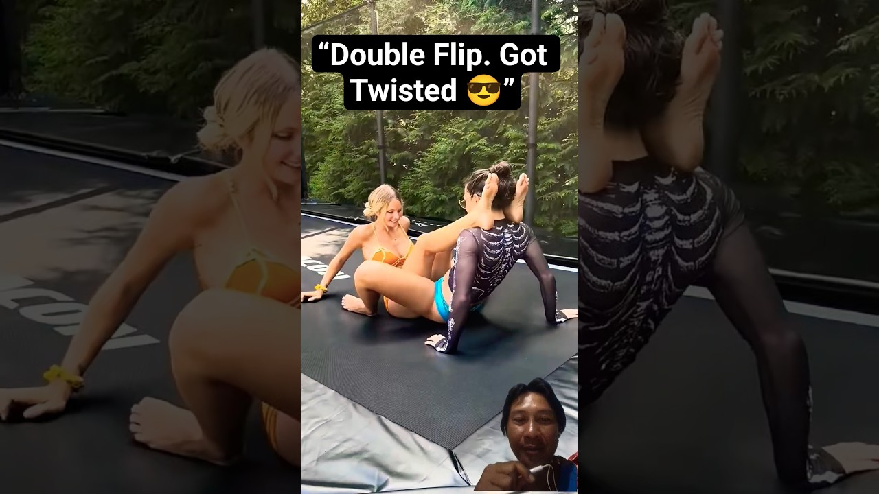 Попытка двойного сальто, которая закончилась неудачей 👀