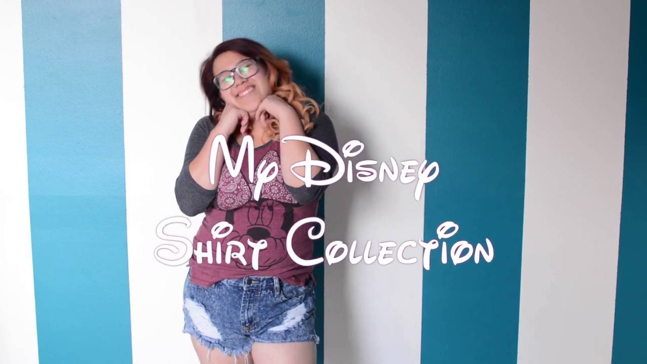 My Disney Shirt Collection!