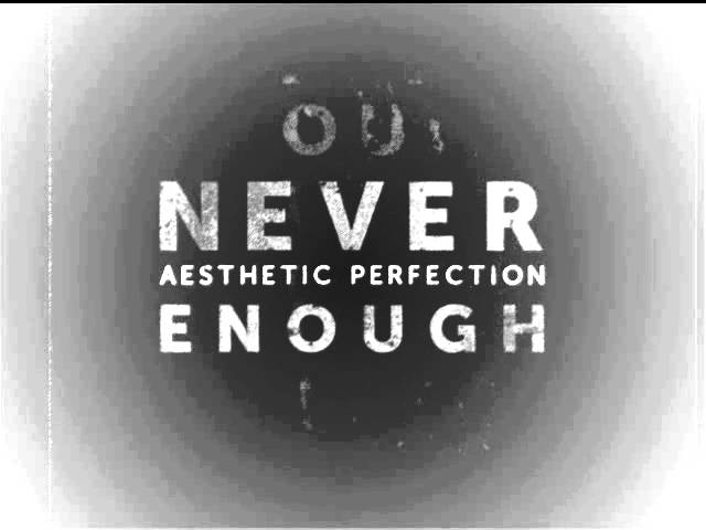 Aesthetic Perfection - Never enough (Solar Fake Remix