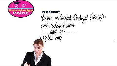 ACCA F2  - Lecture 90 - Peformance Measurements -  Return on capital employed