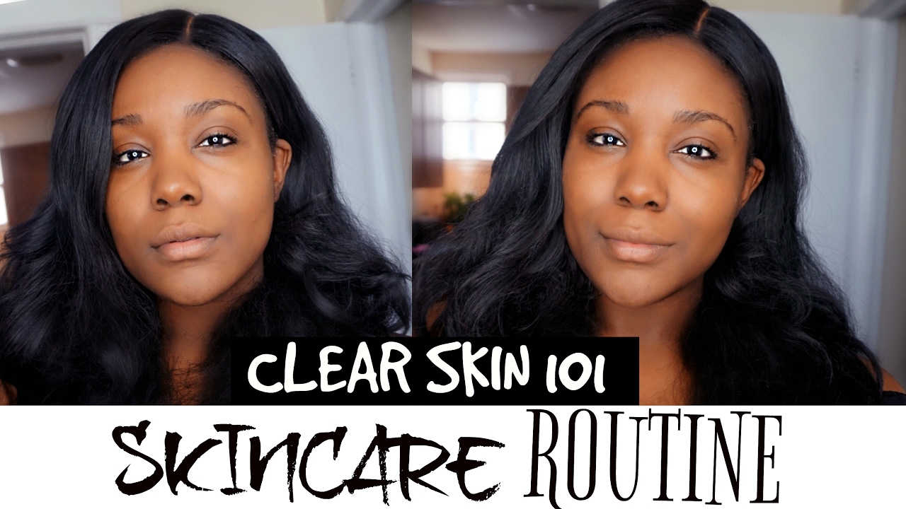 dark skin care routine