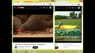 Teletubbies - Feeding The Chickens Tv Event Art Attack International - Rooster Big Art Attack