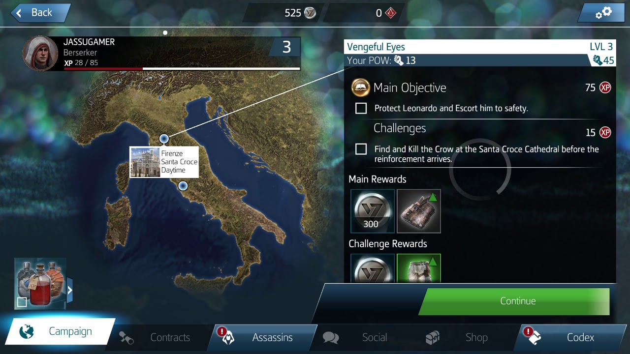 Assessions creed identity campaign #3 walthrough