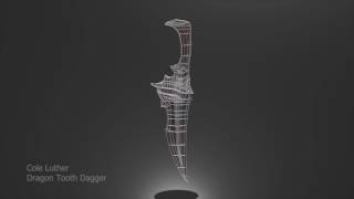 Dragon Dagger wireframe (Cole Luther)