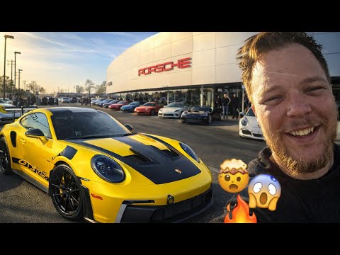 INSANE Porsche Meet at Hendrick Porsche Charlotte! GT3 RS’s and M3’s !!! Stuttgart Saturday Car Meet
