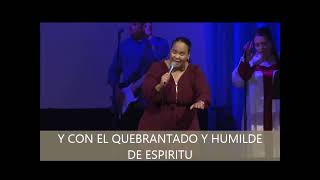 Video thumbnail of "LETRA A El Alto y Sublime   Gadiel Espinoza Persis Melo COVER   Pastora Virginia Brito ft  Min  Judá"