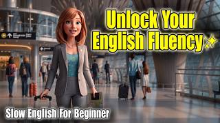 Lost at the Airport? | Learn English for Beginners | A1-A2 English Story