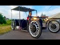 Homemade Electric Solar Car 4000W 51km/h 4WD DIY Project