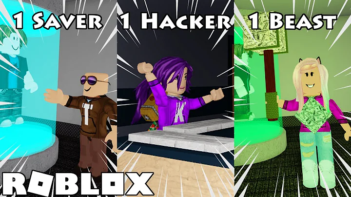 1 SAVER, 1 HACKER, 1 BEAST CHALLENGE! / Roblox: Fl...