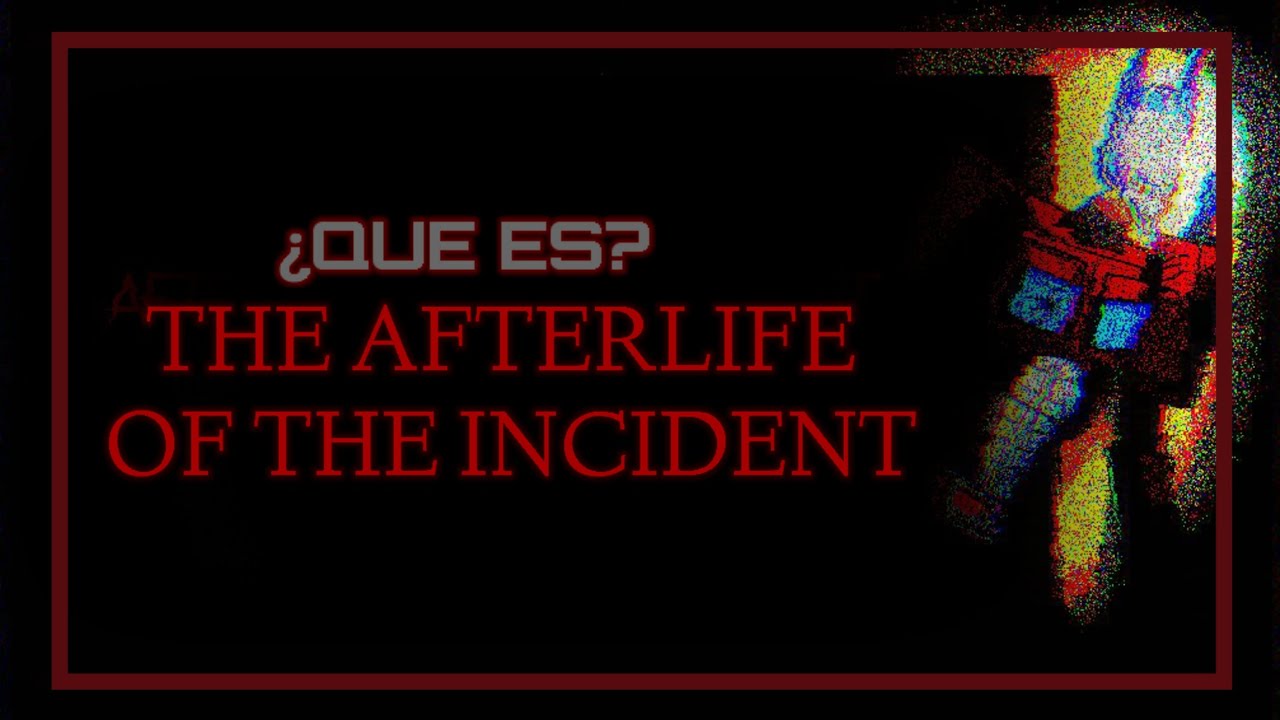 ¿QUE ES THE AFTERLIFE OF THE INCIDENT? (Analog horror)  
