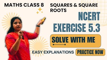 How To Find Square Root By Prime Factorization & Repeated Subtraction | Class 8 | NCERT Exercise 5.3