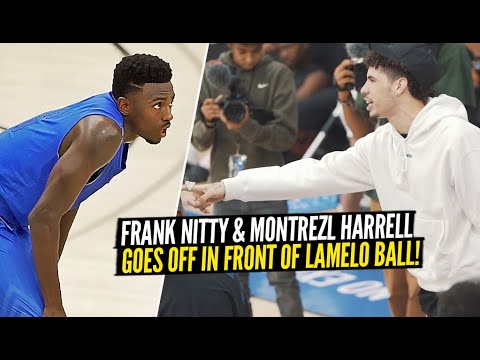 Frank Nitty Goes OFF in Front of LaMelo Ball & Lil Wayne at The Drew League!