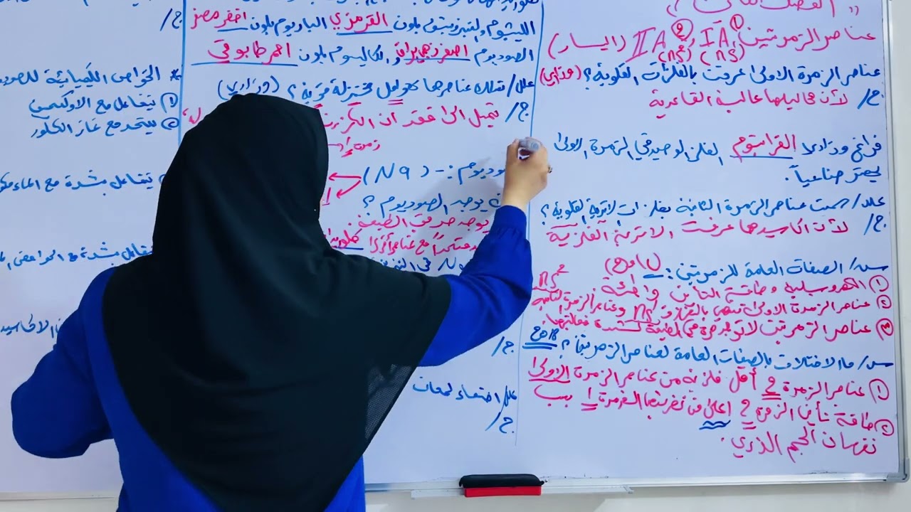 كيمياء ثالث متوسط الفصل الثاني محاضرة 1