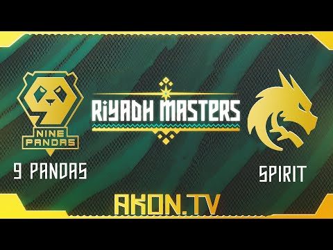 🔴DOTA 2 [RU] 9Pandas vs Team Spirit [bo2] Riyadh Masters 2023, Group Stage, Group A
