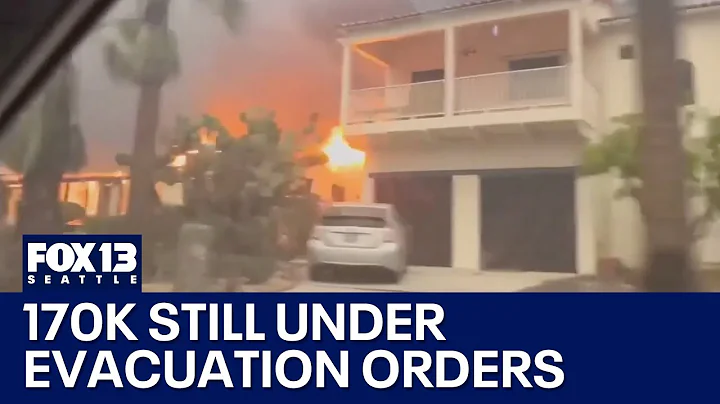 California wildfires: 170,000 still under evacuation orders