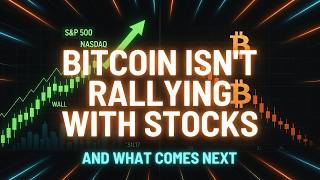 Bitcoin Isn’t Rallying With Equities (And What Comes Next)