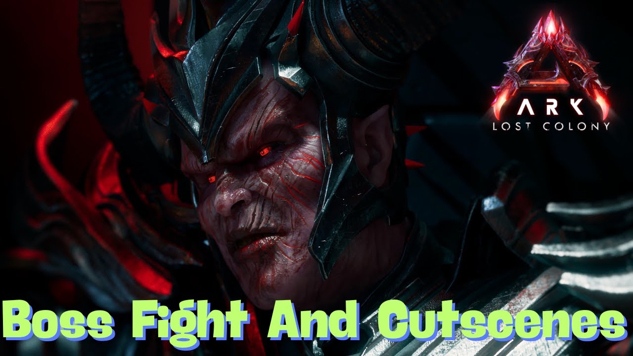 Lost King Boss Fight And Cutscenes Ark Lost Colony - YouTube