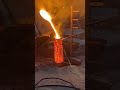 Precision Investment Process—Pouring the Molten Metal. #investmentcasting #lostwaxcasting