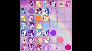 [Part 4] Designing Rarity X Mane 5 Characters #mlp #design#ibispaintx #shorts #art