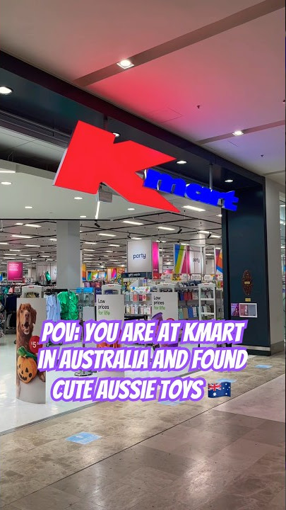 POV:You are at Kmart in Australia and found cute Aussie toys… #shorts #australia #kmart #toys #fun