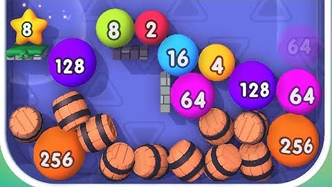 Bubble Buster 2048 - All Levels Gameplay Android, iOS