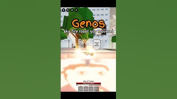 Genos JJS skill builder moveset #tsb #jjs #onepunchman #opm #roblox #shorts #moveset #skillbuilder