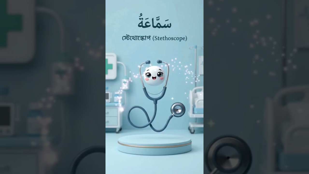 হাসপাতালে ব্যবহৃত ৭টি যন্ত্রপাতির নাম (Arabic Medical Vocabulary)#shorts #MedicalTools