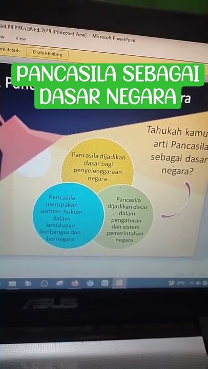 PANCASILA SEBAGAI DASAR NEGARA #pkn