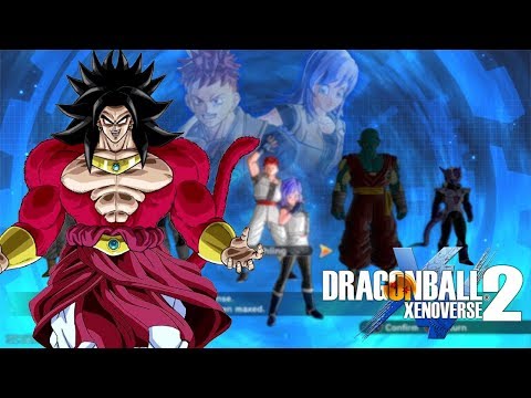 Dragon Ball Xenoverse 2 Criando Broly SSJ4 