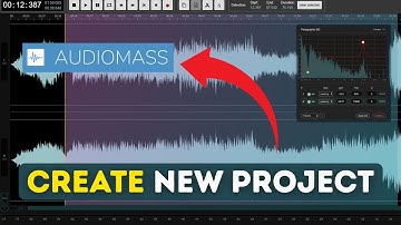 How to Create a New Project in AudioMass 2025?