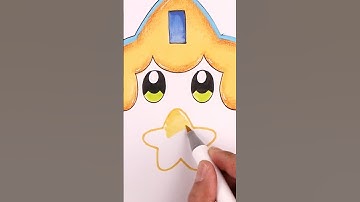 Drawing the Cutest Pokemon #shorts