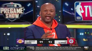 Reaction to Lakers HUGE WIN vs Clippers; LeBron James and Anthony Davis &quot;unstoppable&quot; | NBA GameTime