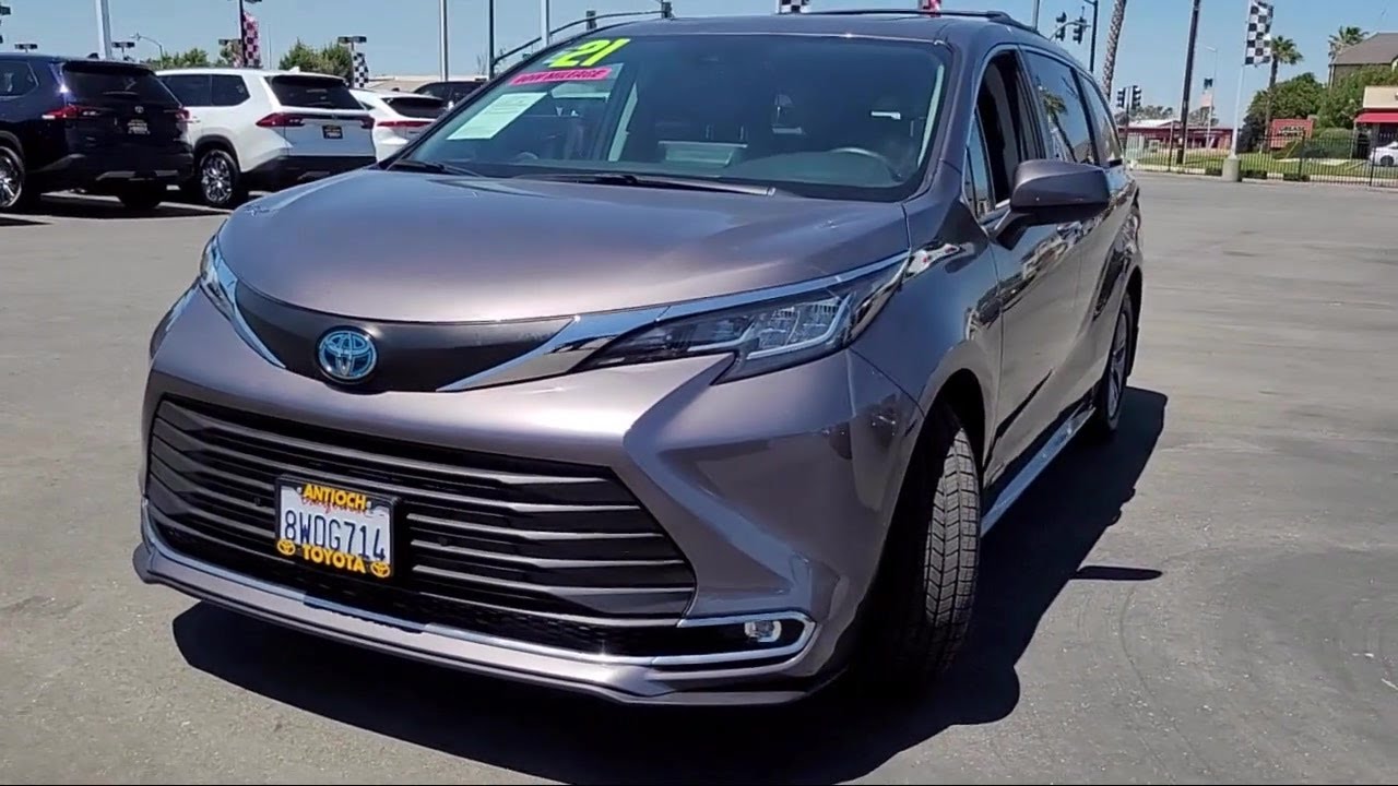 2021 Toyota Sienna XLE Antioch Pittsburg Brentwood Concord Walnut Creek ...