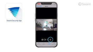 Swann Security app with Alert Indoor Security Camera