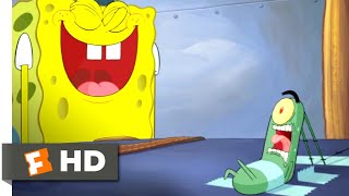 The SpongeBob Movie: Sponge Out of Water (2015) - Spongebob Laughs Scene (2/10) | Movieclips
