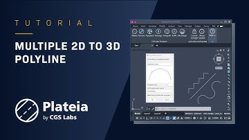 Site Design - Multiple 2D to 3D polyline (Plateia, Ferrovia, Aquaterra, Traffic Collection)