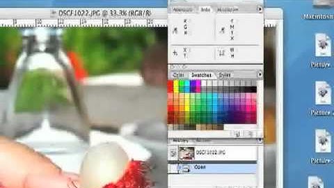 Photoshop tutorial for beginners #1 MENU BAR