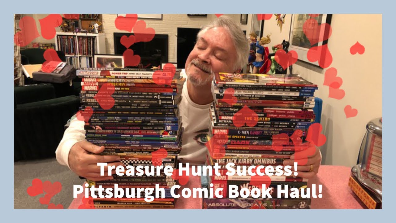 Treasure Hunt Success! Pittsburgh Comic Book Haul!