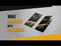 Make a professional Brochure Z design with photoshop PART 1
